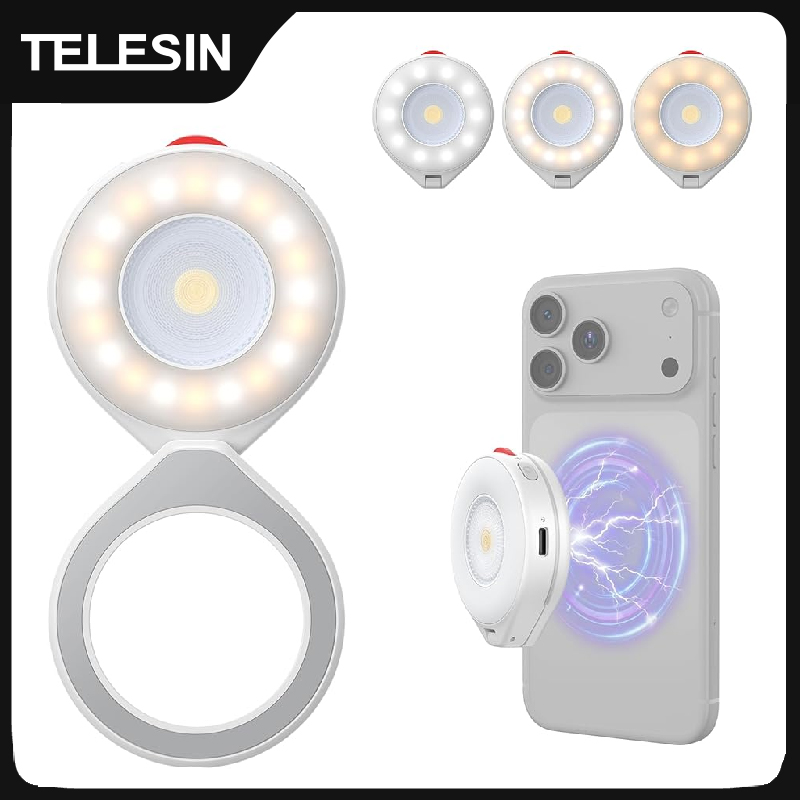 Photography Lighting Brands - TELESIN Magnetisch flitslicht Smartphone Fotografie Mini