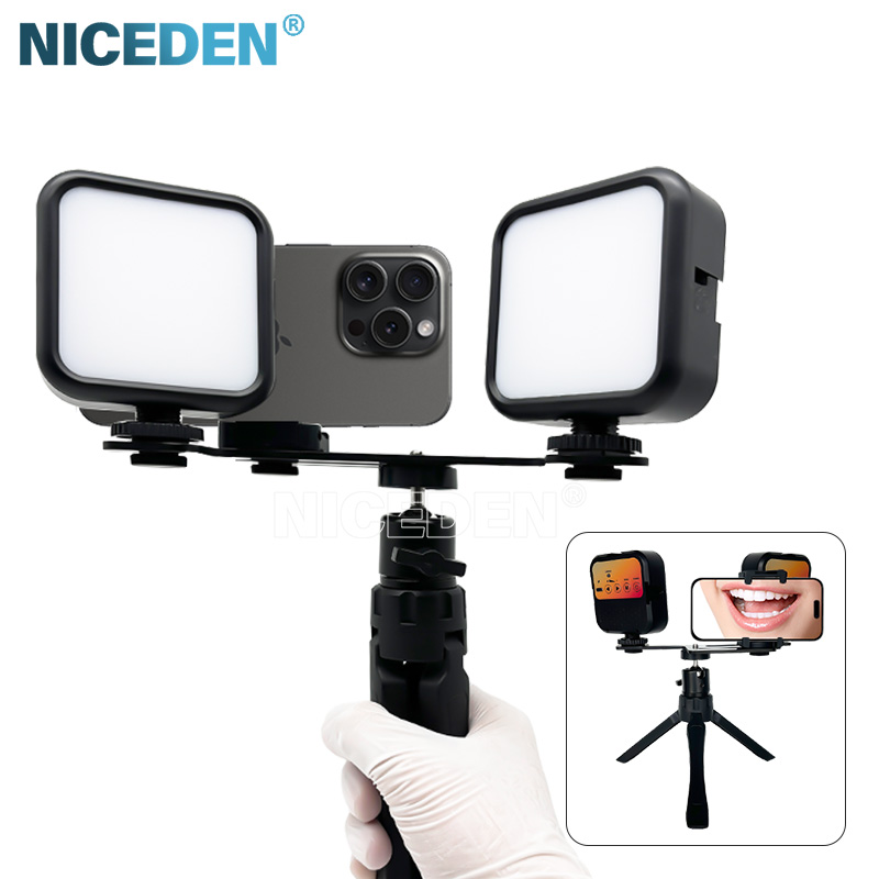 Photography Lighting Handheld - Niceden Dental draagbare flitslicht fotografie-apparatuur, handbediende