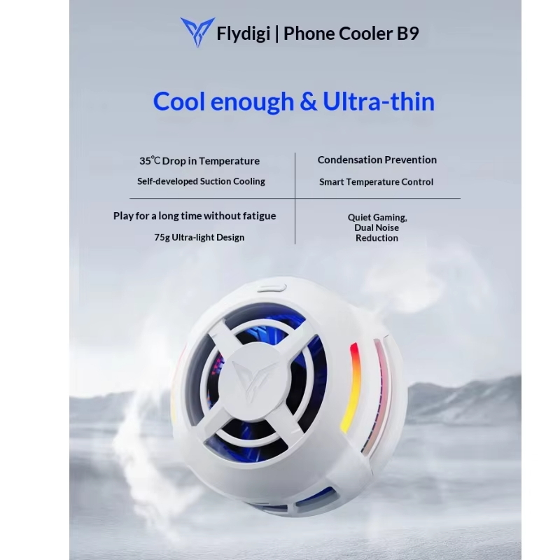 Photography Lighting Game - Flydigi B9 Magnetische Halfgeleider Telefoonkoeler Ultralicht