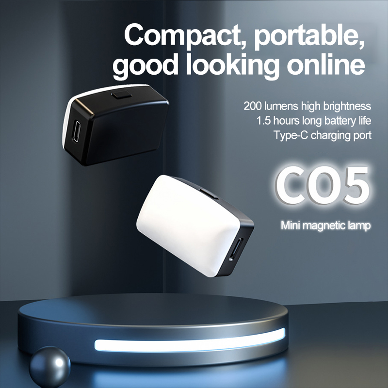 Photography Lighting Description - Mini Magnetisch Selfie Invullicht Draagbare Pocket