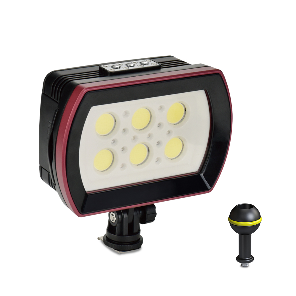 Photography Lighting Brands - Fotografie SL-22 LED-duiklamp Onderwater invullamp 6LED's