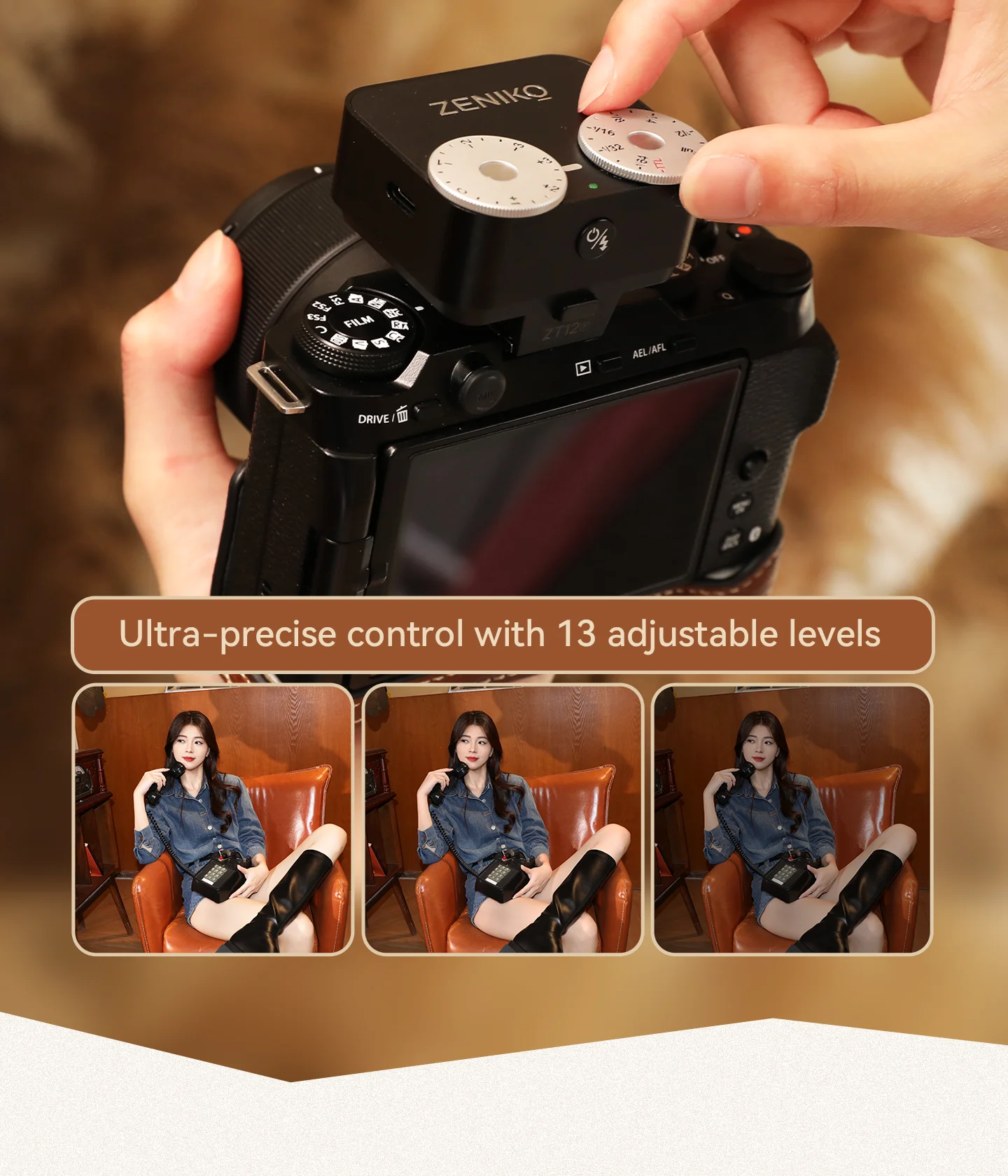 Photography Lighting Brands - ZENIKO ZT12 Compacte Retro TTL Speedlite