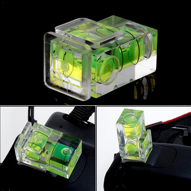 Photography Lighting Meter - Universele 3-assige Flitsschoen Vaste Bubbel Waterpas