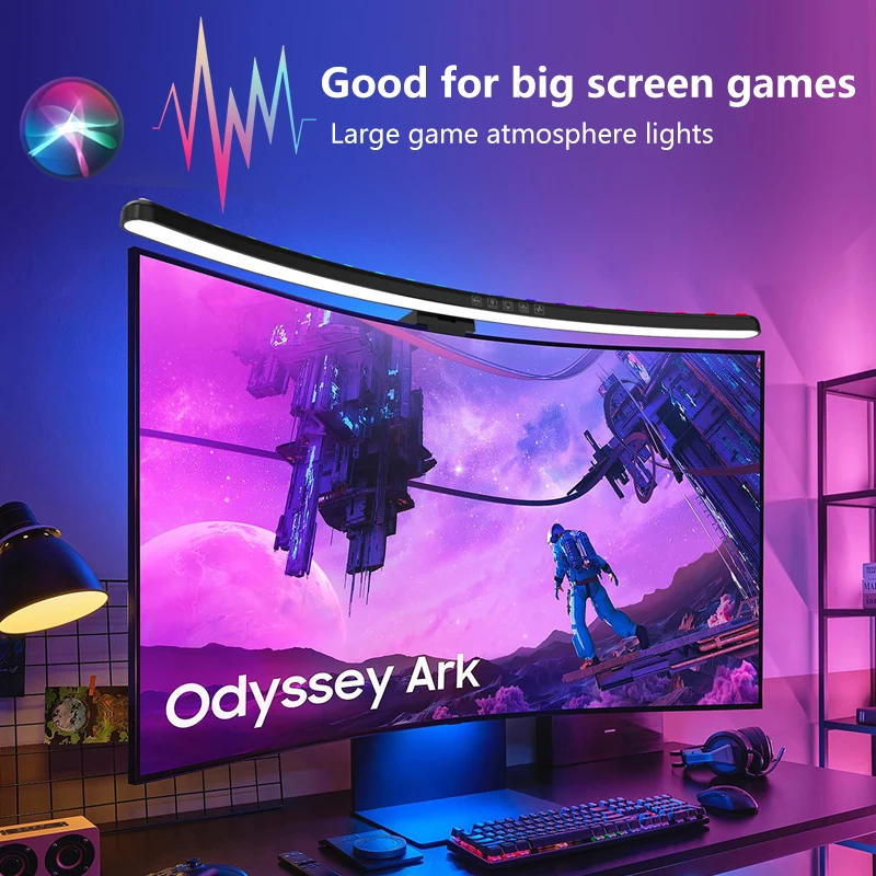 Photography Lighting Game - Computermonitor Lichtbalk RGB Muziekritme Scherm Hanglampen