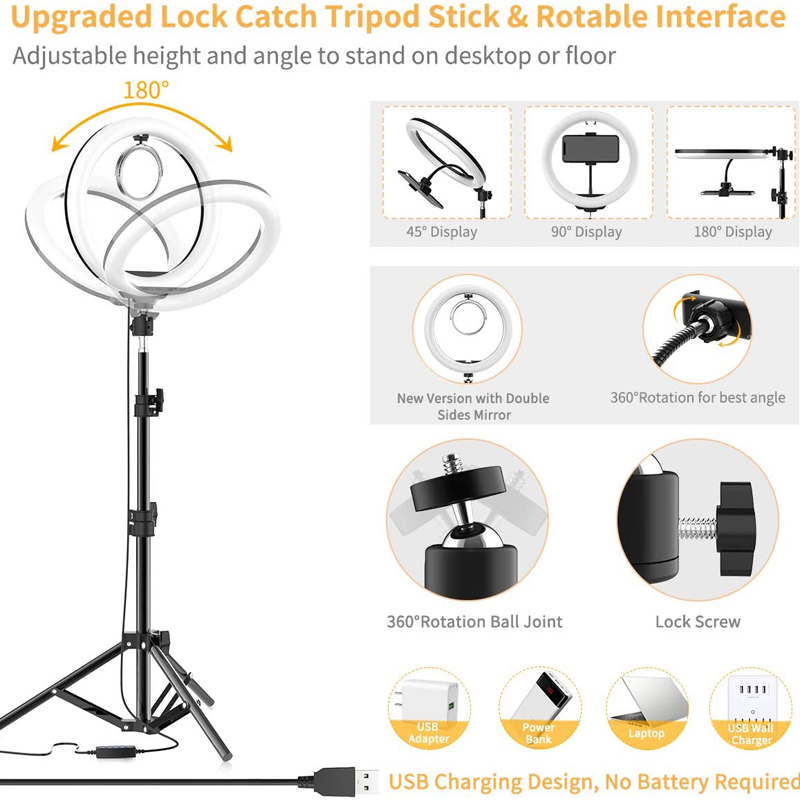 16/26/33cm Selfie Ring Licht F - Photography Lighting Description recensie en prijs