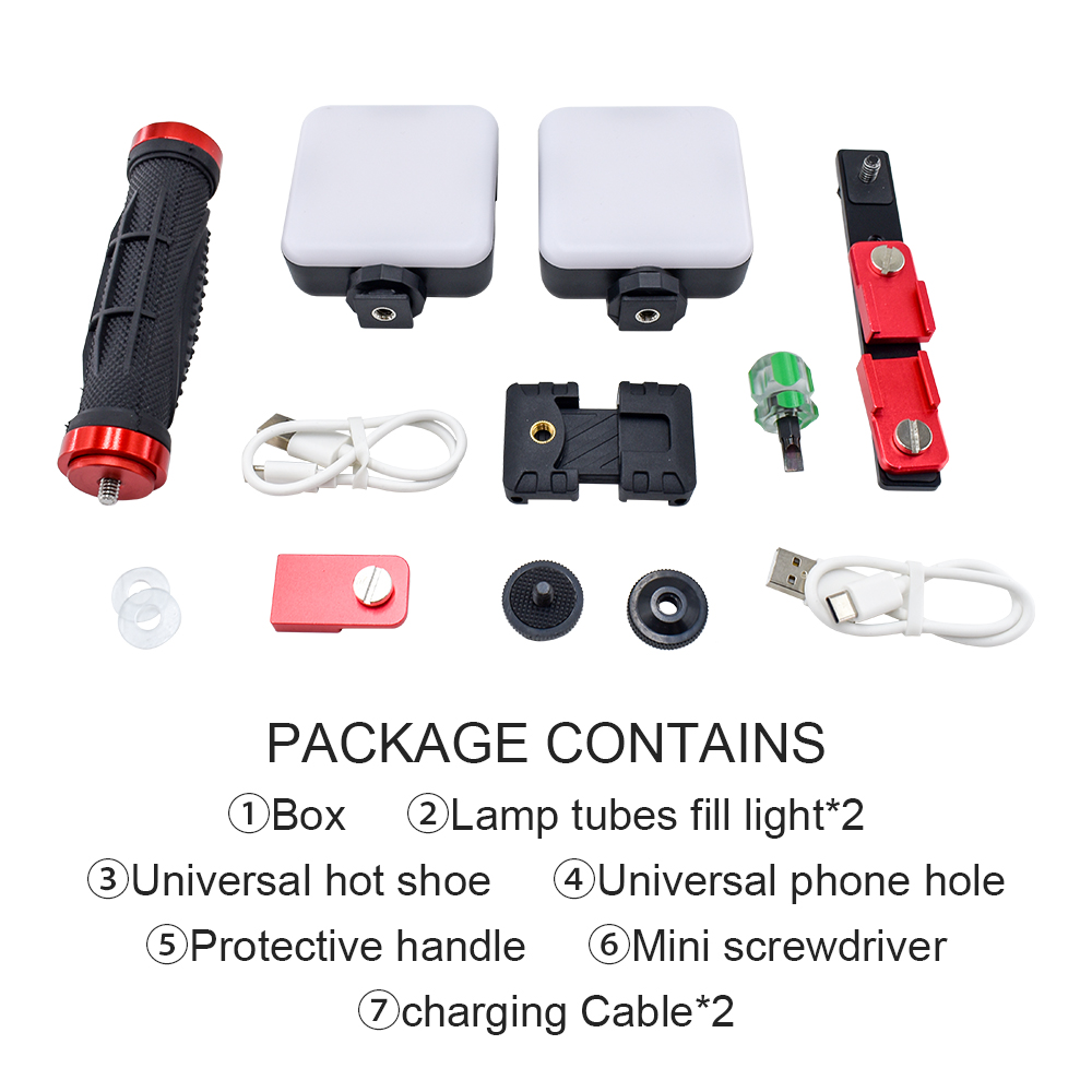 LED-telefoonlicht voor foto's  - Photography Lighting Handheld recensie en prijs