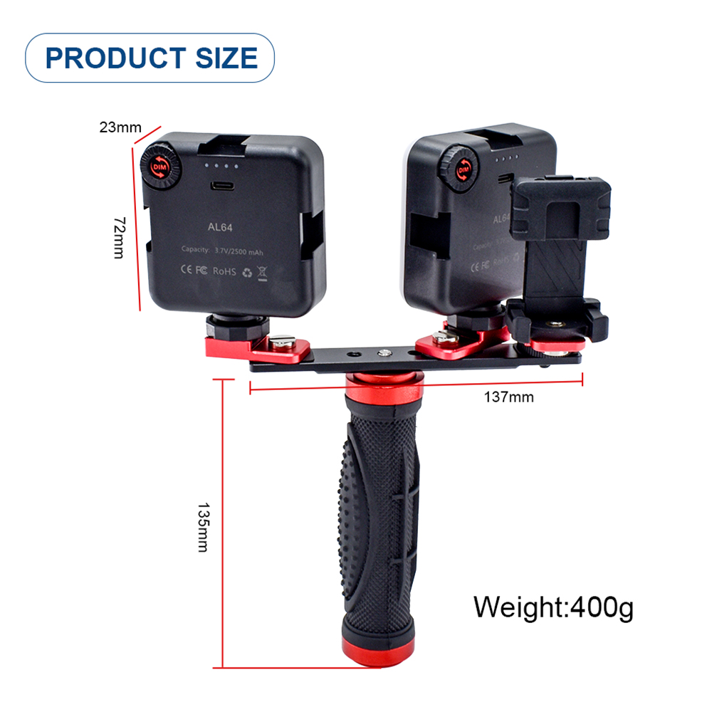 LED-telefoonlicht voor foto's  - Photography Lighting Handheld recensie en prijs