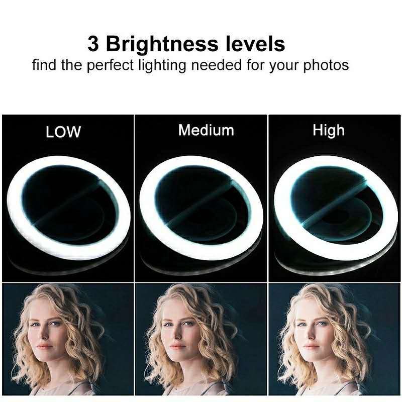 Led Selfie Ring Licht 3 Niveau - Photography Lighting Description recensie en prijs