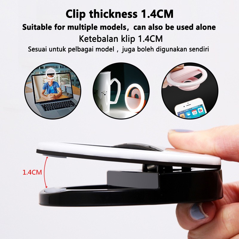 Led Selfie Ring Licht 3 Niveau - Photography Lighting Description recensie en prijs
