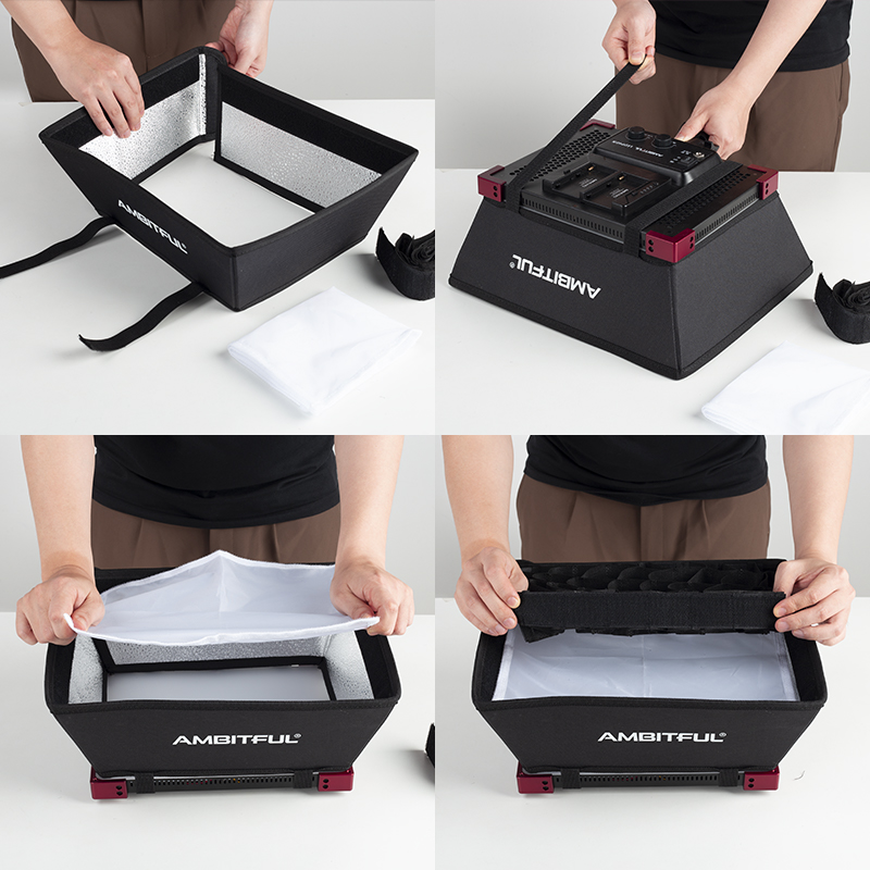 AMBITFUL LEDP60C speciale soft - Photography Lighting Brands recensie en prijs