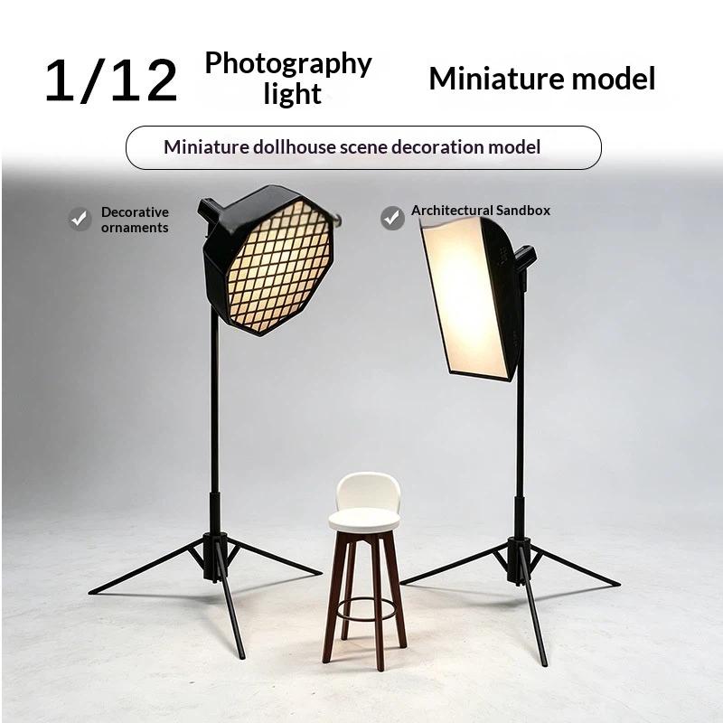 1/12 Schaal Miniatuur Fotostud - Photography Lighting Meter recensie en prijs
