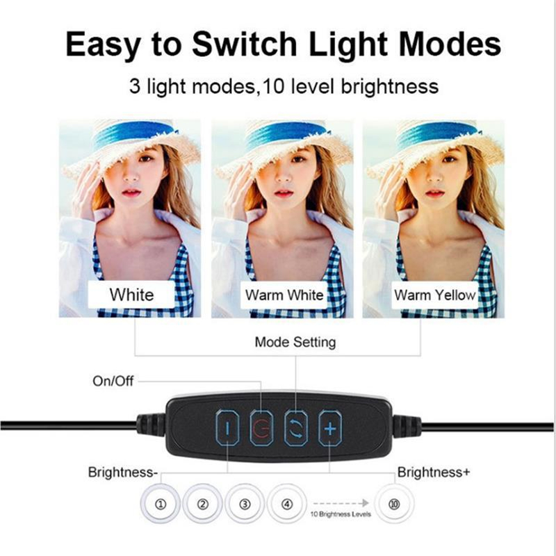 Dimbare Led Ring Light Profiss - Photography Lighting Meter recensie en prijs