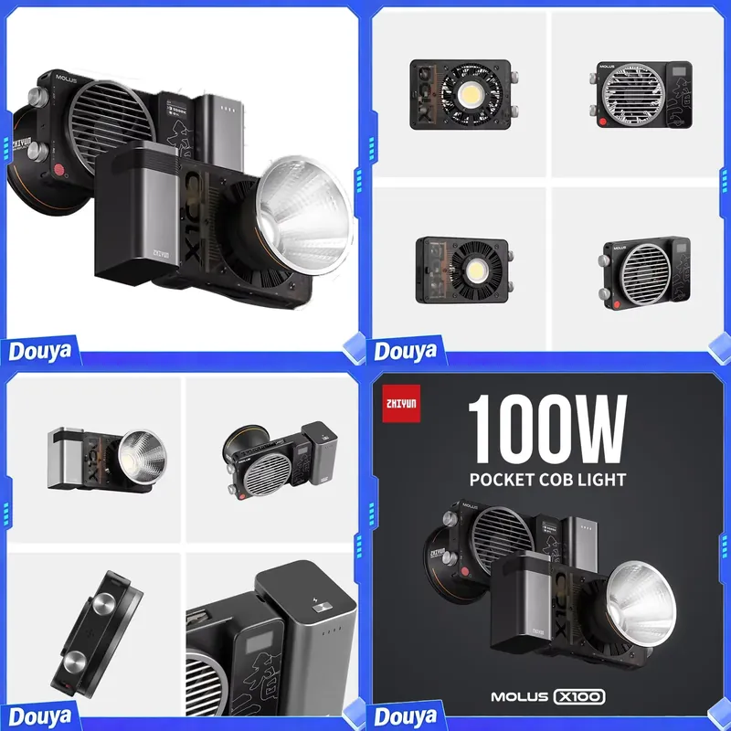 ZHIYUN Molus X100 100W COB LED - Photography Lighting Handheld recensie en prijs