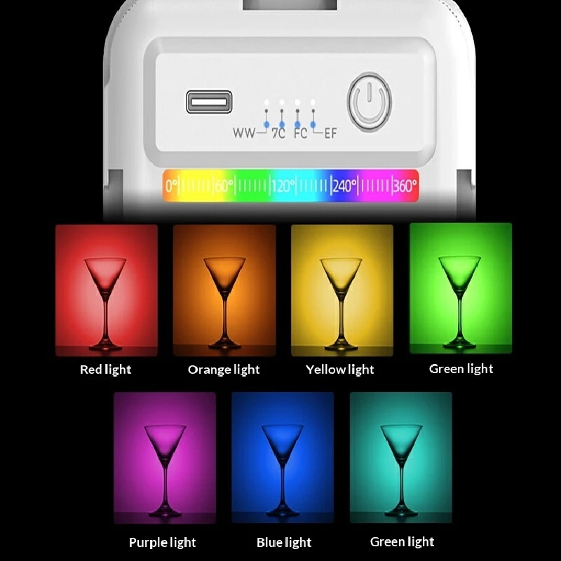 Telefoonstatief met RGB-selief - Photography Lighting Brands recensie en prijs