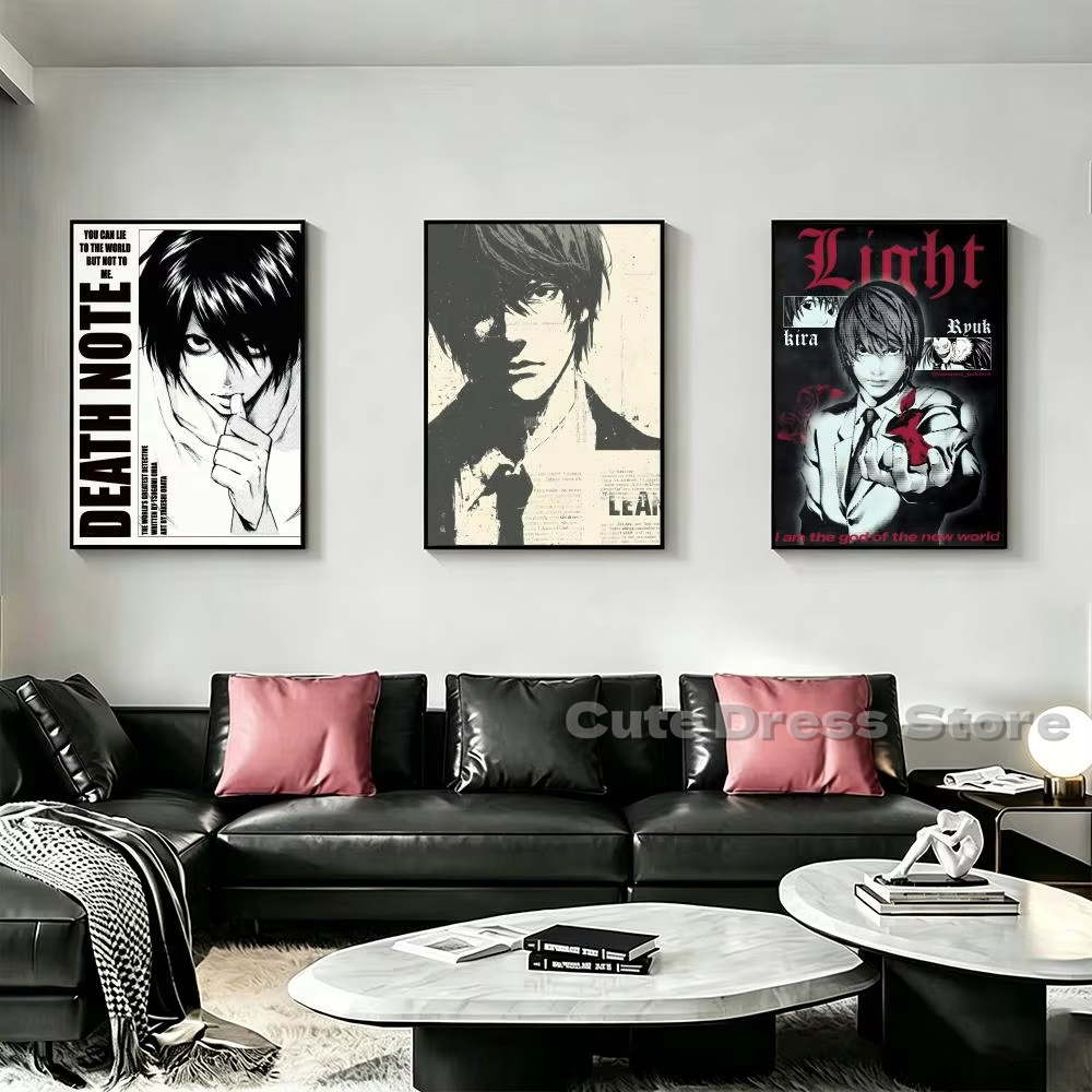 Death Note Canvas Print Ongeli - Photography Lighting Game recensie en prijs